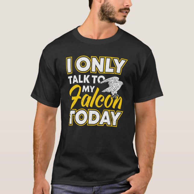 Falconry Falconer Bird ornithology austringer T-Shirt (Vorderseite)