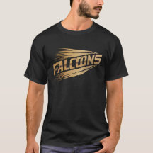 Falcons Golden Speed Typografie Design