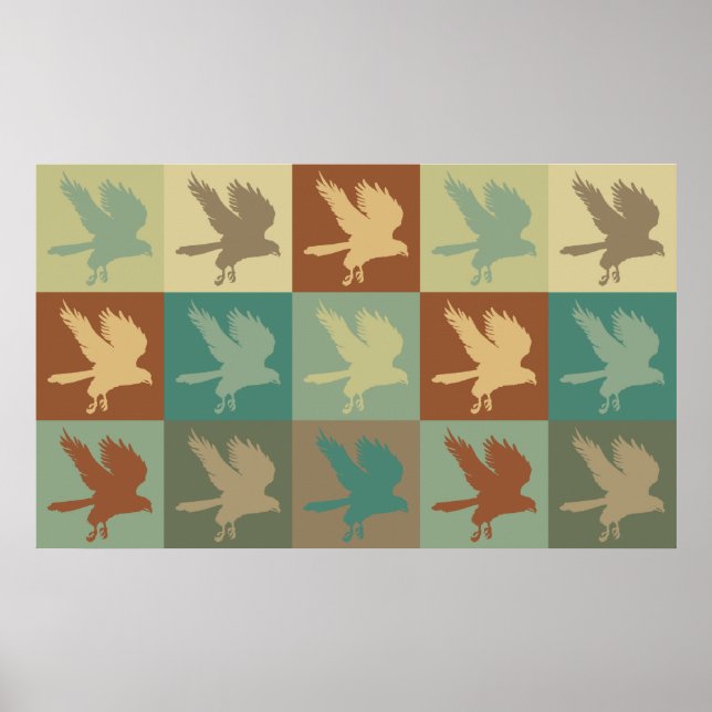 Falcony Pop Art Poster (Vorne)