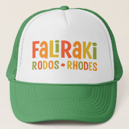 Faliraki Rhodes hats Truckerkappe