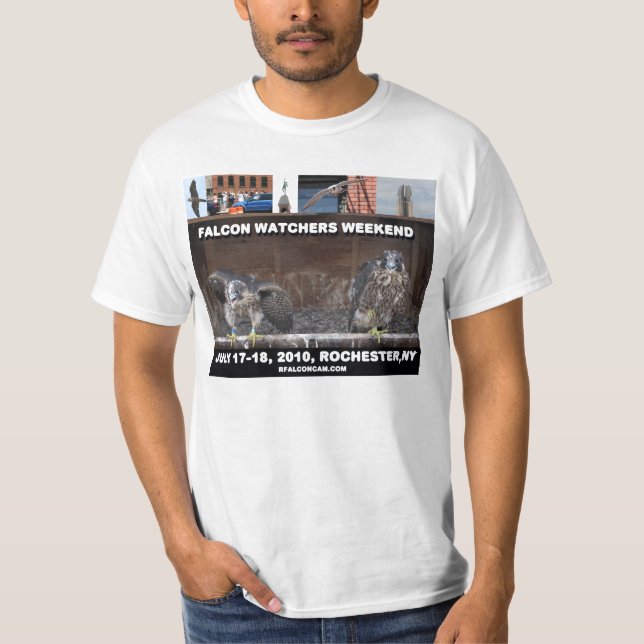 Falke-Beobachter-Wochenenden-T - Shirt (Vorderseite)