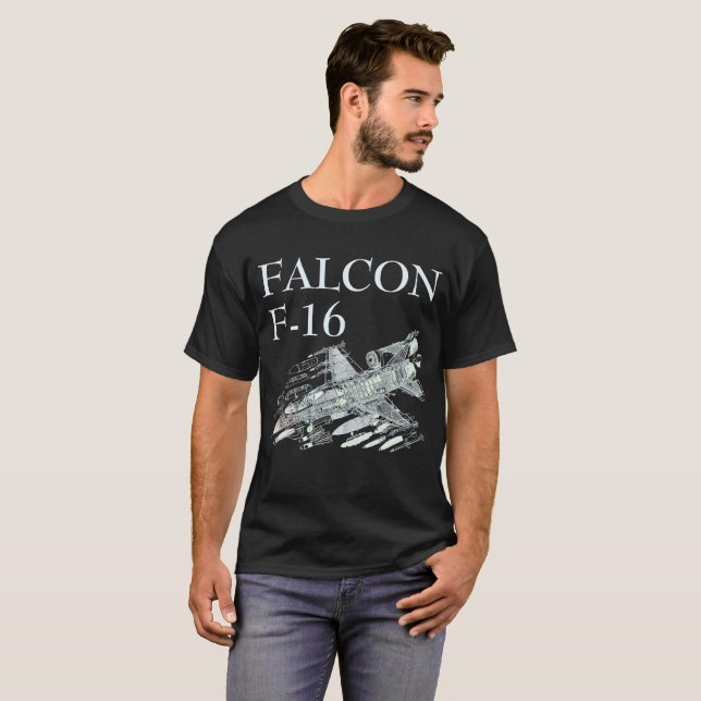 Falke F-16 T-Shirt (Vorne ganz)