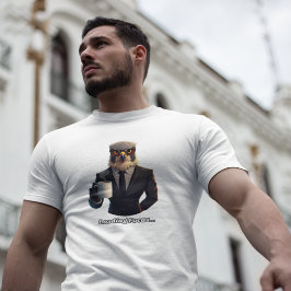 Falke Geschäftsmann beim Laden von Fokus Kaffee Tri-Blend Shirt