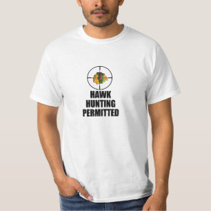 Falke-Jagd die Erlaubnis gehabter T - Shirt