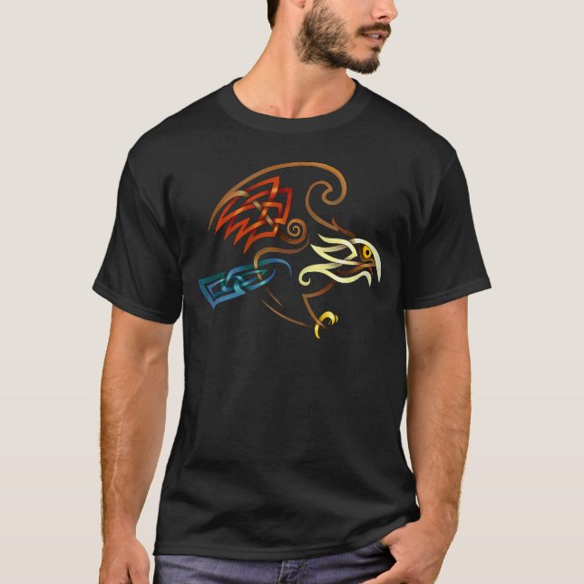 Falke T-Shirt (Vorderseite)