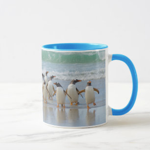 Falkland-Inseln. Saunders Island. Gentoo Tasse