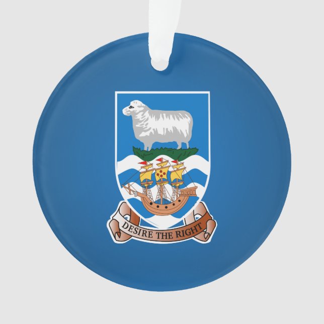 Falkland Islander coat of arms (devant)
