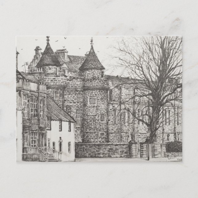 Falkland Palace Scotland. 2007 Postkarte (Vorderseite)