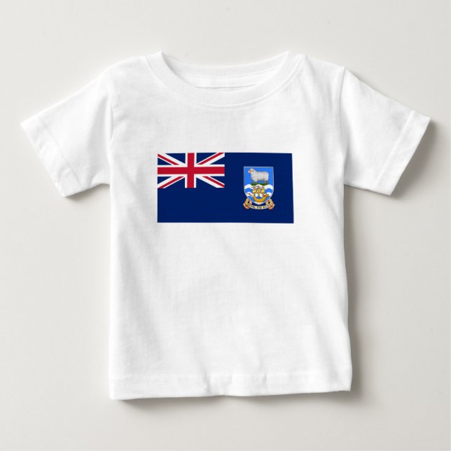 Falklandinseln Baby T-shirt (Vorderseite)