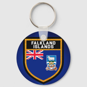 Falklandinseln-Flagge Schlüsselanhänger
