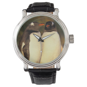 Falklandinseln. Gentoo-Pinguine. (Pyroscelis Armbanduhr