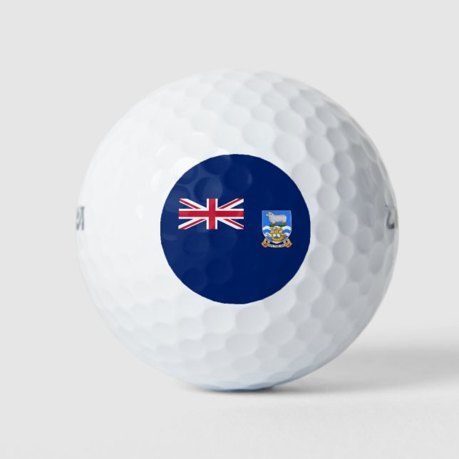 Falklandinseln Golfball (Vorderseite)