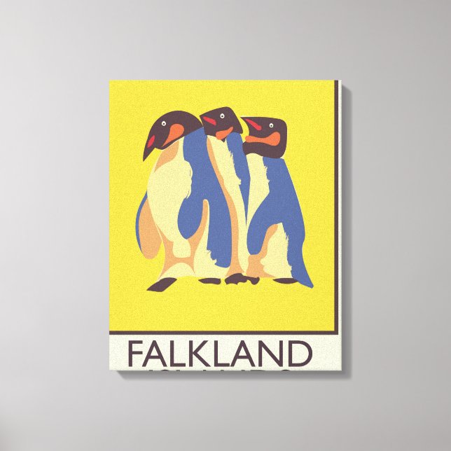 Falklandinseln Leinwanddruck (Vorderseite)