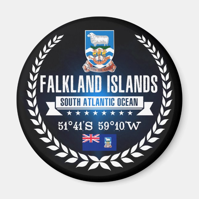 Falklandinseln Magnet (Vorne)