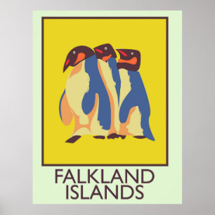 Falklandinseln Poster
