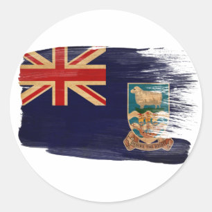 Falklandinseln Runder Aufkleber