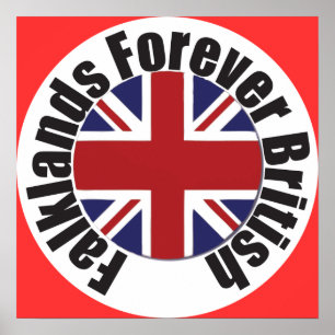 Falkland's Forever British Poster