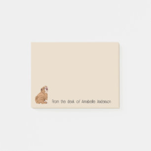 Falkly Shar-Pei Personalize Notes Post-it Klebezettel