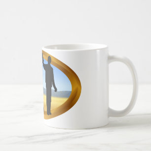 Falknerei - Oval Kaffeetasse