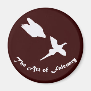 Falknerei - Peregrine Falken Magnet