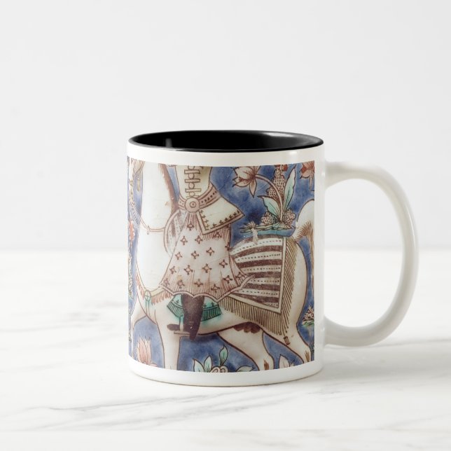 Falknerei Zweifarbige Tasse (Rechts)