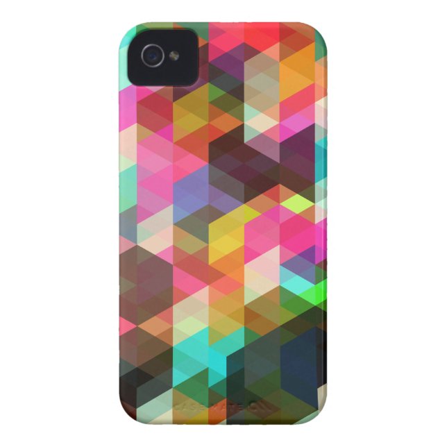 Fall abstrakt Geometric iPhone Case-Mate iPhone Hülle (Rückseite)