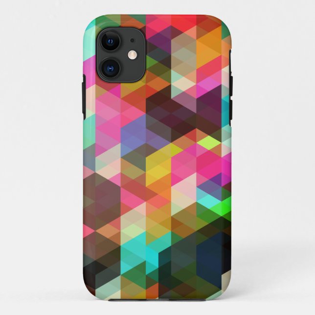 Fall abstrakt Geometric iPhone Case-Mate iPhone Hülle (Rückseite)