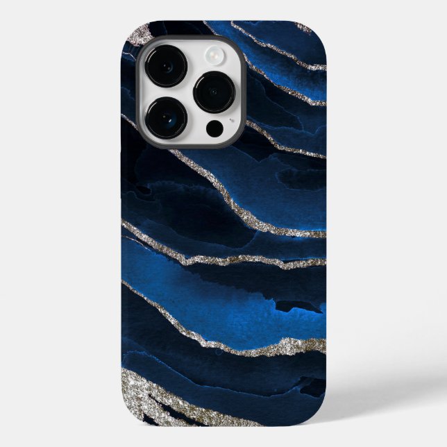 Fall Agate Pattern Case-Mate iPhone 14 Pro Hülle (Rückseite)