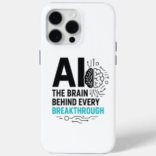 Fall "AI Brain Behind Durchbruch" Tech Case-Mate iPhone Hülle