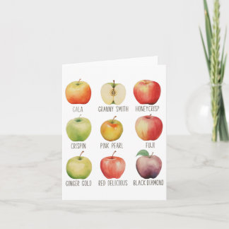 Fall Apple picken Apple Orchard Boho Farm Festhalt Karte