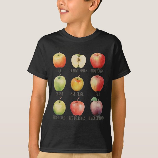 Fall Apple picken Apple Orchard Boho Farm Festhalt T-Shirt (Vorderseite)