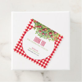 Fall Apple Unser erster Geburtstag Geschenkanhänger