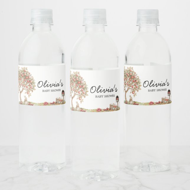 Fall Apple unserer Eyes Baby Dusche (Flaschen)