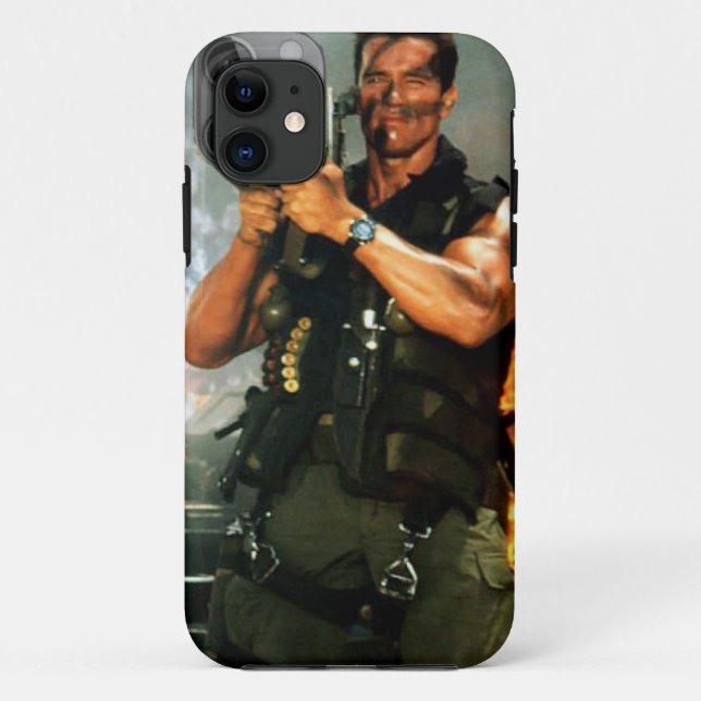 Fall Arnold Commando Case-Mate iPhone Hülle (Rückseite)