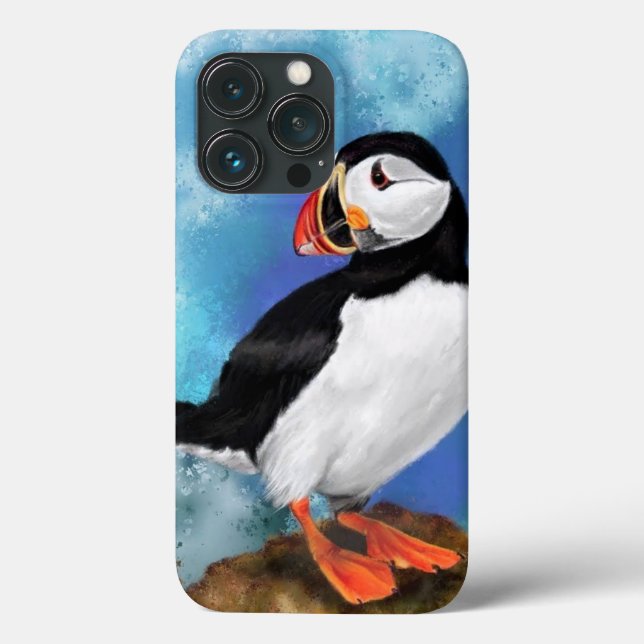 Fall Atlantic Puffin iPhone Case-Mate iPhone Hülle (Rückseite)