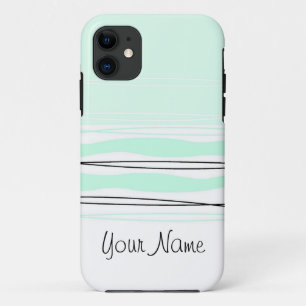 Fall "Atlantic Stripe Name Horizontal iPhone 5" Case-Mate iPhone Hülle