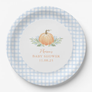 Fall Baby Dusche Teller Kürbis