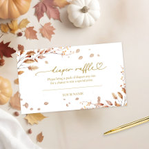 Fall Baby Duwer Diaper Raffle