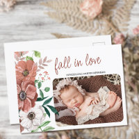Fall Baby Foto Herbst Blume Geburt