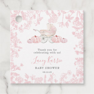 Fall Baby Showfavorit Geschenkanhänger