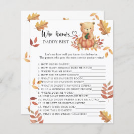 Fall Bär - Wer kennt Daddy best game