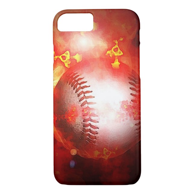 Fall Baseball iPhone 7 Case-Mate iPhone Hülle (Rückseite)