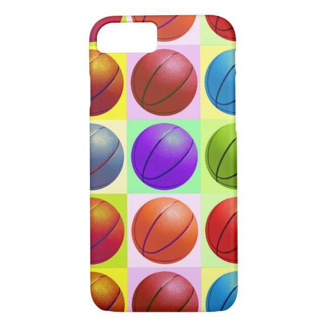 Fall Basketball iPhone 7 Case-Mate iPhone Hülle (Rückseite)