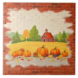 Fall Beautiful Trendy Happy Thanksgiving Fliese