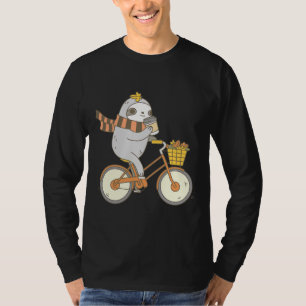 Fall Biking Sloth T-Shirt
