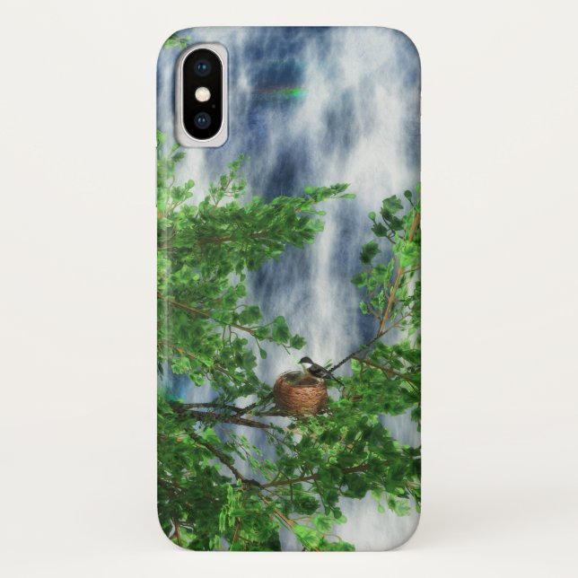 Fall Birdsnest Falls iPhone Case-Mate iPhone Hülle (Rückseite)