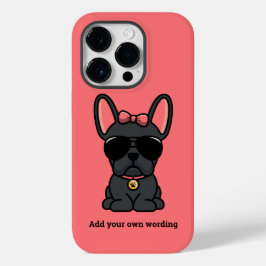 Fall Black French Bulldog Case-Mate iPhone Case-Mate iPhone 14 Pro Hülle
