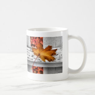 Fall-Blatt-Tasse Kaffeetasse
