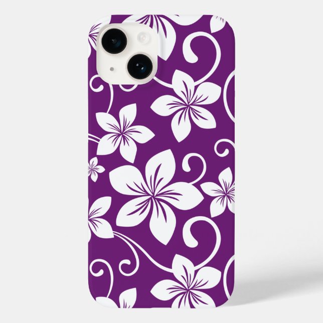 Fall BLUE HAWAII (PLUM) Fall Mate iPhone Case-Mate iPhone 14 Hülle (Rückseite)