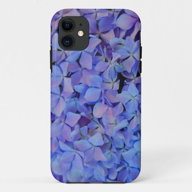 Fall Blue Hydrangea iPhone Case-Mate iPhone Hülle (Rückseite)